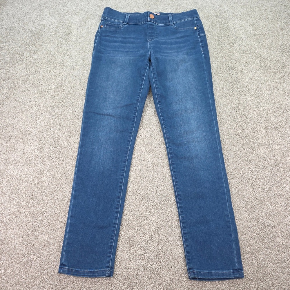 Juicy Couture Womens Pull-On Jegging Medium Wash Blue Skinny Denim Jeans Size 6